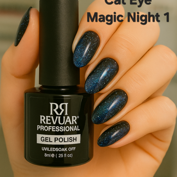 Гел лак 2041 Cat Eye Magic Night