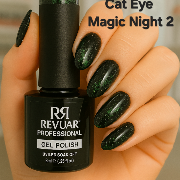 Гел лак 2042 Cat Eye Magic Night 2