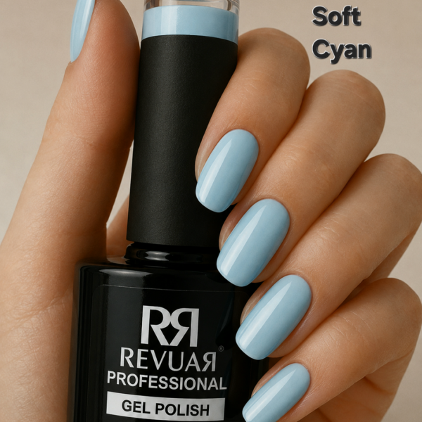 Гел лак 1848 Soft Cyan