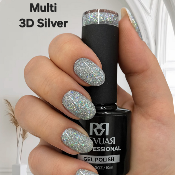Гел лак 900 Multi 3D Silver