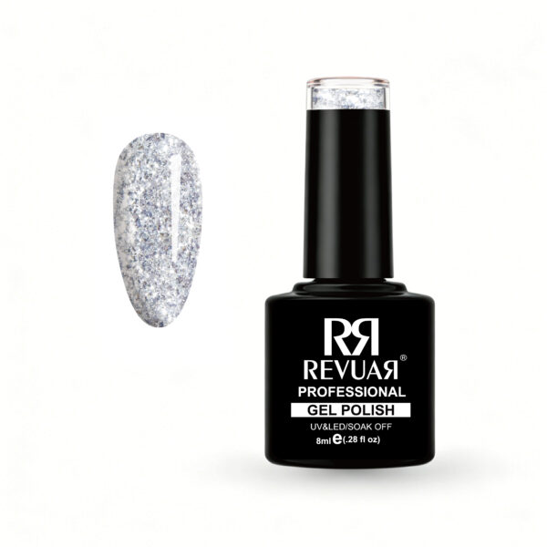 Gel Polish UV/LED 942 Luxury Silver 8ml
