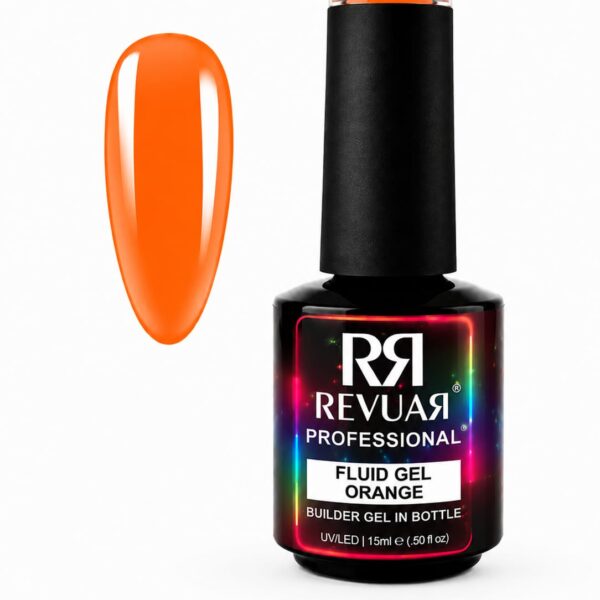 UV/LED 092 FLUID GEL ORANGE (Builder Gel in Bottle) 15ml