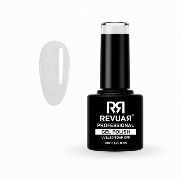 Gel Polish UV/LED 1042 Rubber Base Coat (Milky Sparkle) 8ml