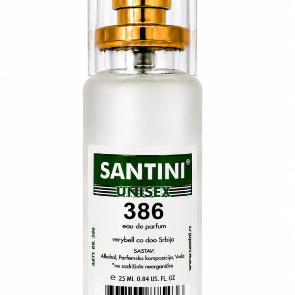 SANTINI UNISEX 386 inspired by GROOVE XCAPE / XERJOFF 25ml