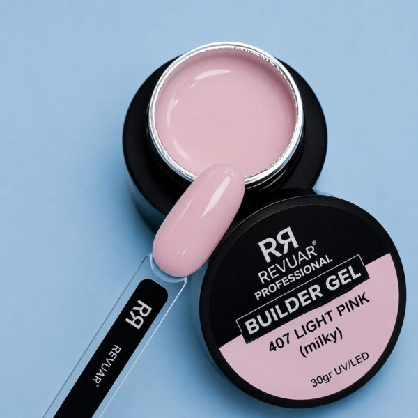 BUILDER GEL 407 LIGHT PINK ( MILKY) 30gr
