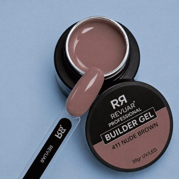 BUILDER GEL 411 NUDE BROWN 30gr