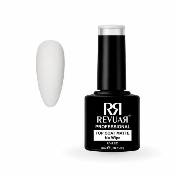Gel Polish UV/LED 802 TOP COAT MATTE No Wipe 8ml