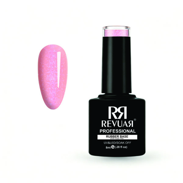 Gel Polish UV/LED 815 Rubber Base Coat (Shiny Nude Pink) 8ml