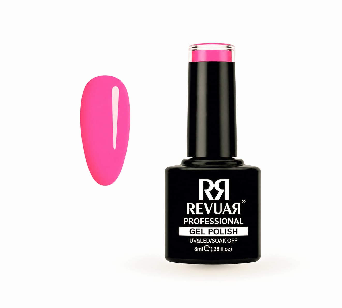 Gel Polish UV/LED 824 Fluoresecent Pink 8ml