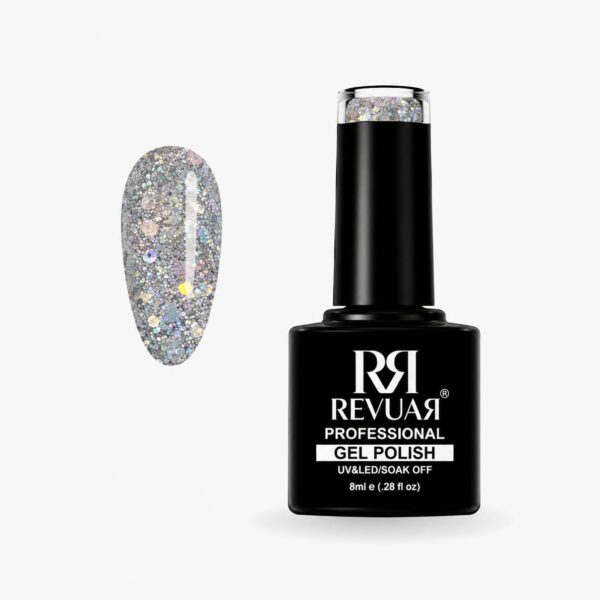 Gel Polish UV/LED 900 Multi 3D Silver 8ml