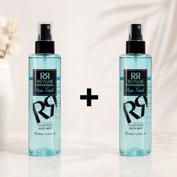 BODY MIST AQUA TOUCH REVUAR 1+1 ГРАТИС 200ml+200ml