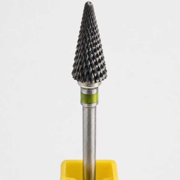 Carbide Cone Nail Drill Bit for Gel Removal / Карбиден конусен фрезер за отстранување гел