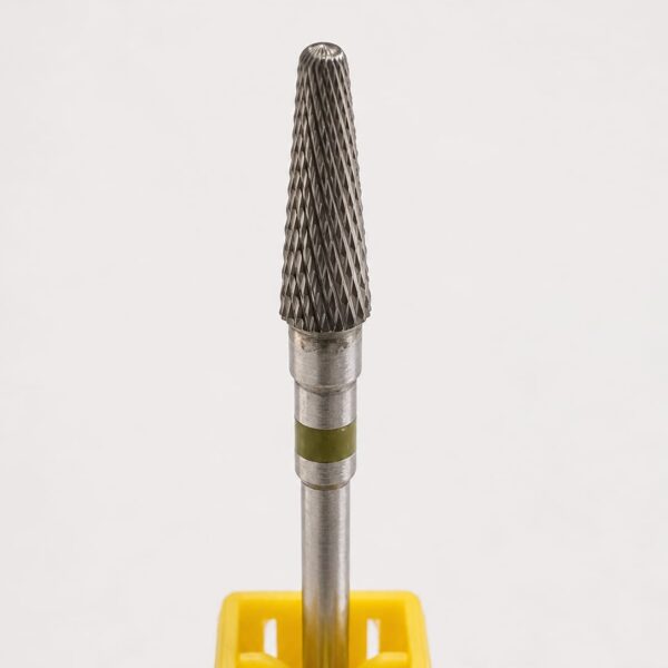 Carbide Tapered Nail Drill Bit for Gel Removal / Карбиден конусен фрезер за отстранување гел