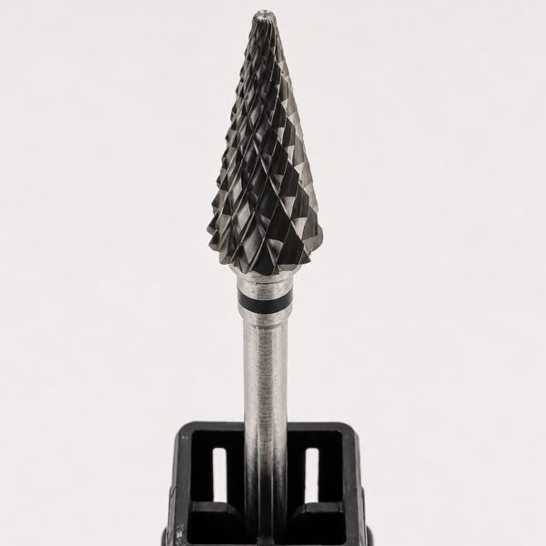Carbide Cone Nail Drill Bit for Gel Removal / Карбиден конусен фрезер за отстранување гел