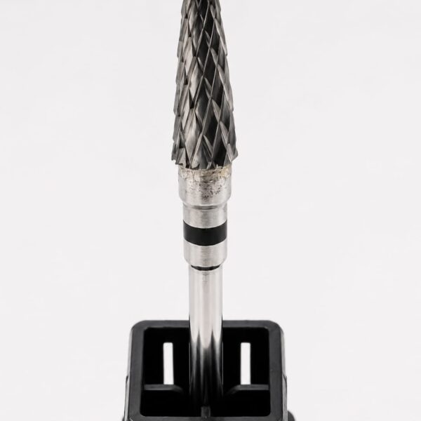 Carbide Tapered Nail Drill Bit for Gel Removal / Карбиден конусен фрезер за отстранување гел