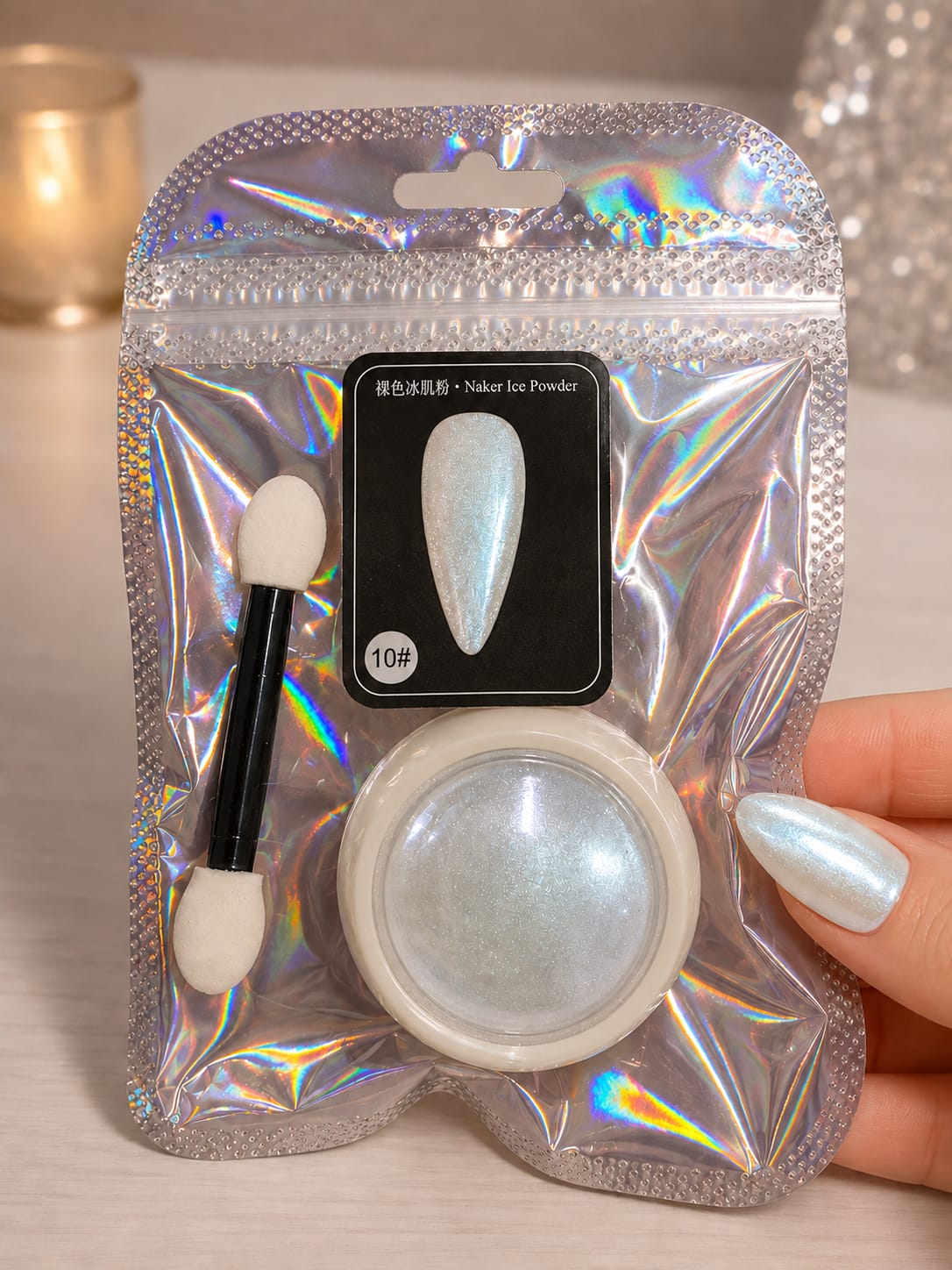 Chrome Pigment во прав за нокти 10